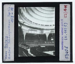 Berlin, Großes Schauspielhaus : Innenansicht