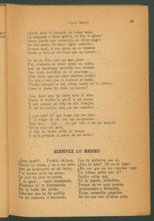 Siempre lo mesmo