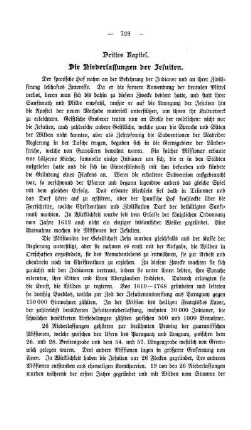 Drittes Kapitel. Die Niederlassungen der Jesuiten.