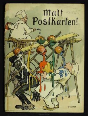 Malt Postkarten!