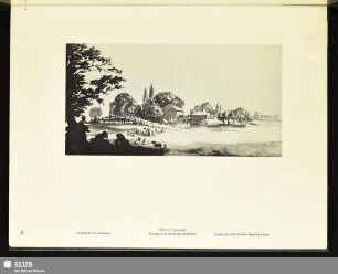 Callot (Jacques) - Landschaft mit Schafschur