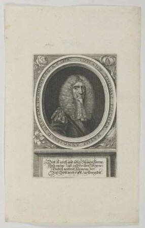 Bildnis des Iohann Thomas Fischer