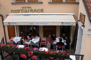 Prag - Gasthaus : Gasthaus in Prag, aufgenommen im Mai 2004
