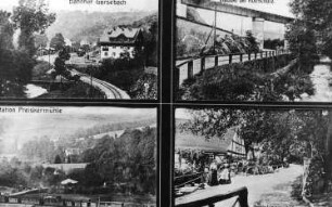 Triebischtal-Semmelsberg. Preiskermühle, Ansichtskarte, um 1917, Repro