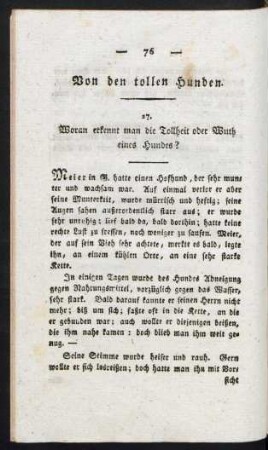 Von den tollen Hunden