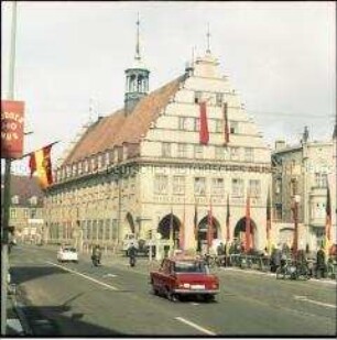 Rathaus am Markt in Greifswald