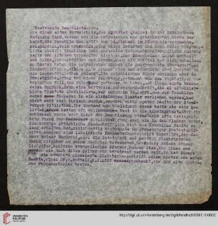 Verbrannte Reuchlin-Bücher, Dg., o.J., 1 Bl.(Reuchlin, Johannes: Bibliothek)