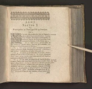 [Sectio I. - Sectio II.]