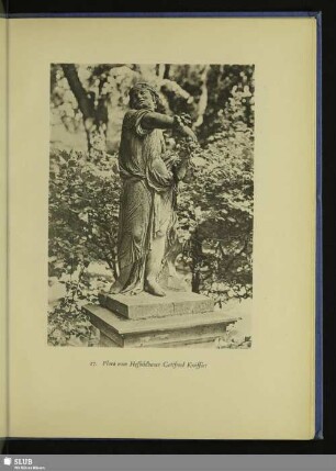 Flora vom Hofbildhauer Gottfried Knöffler