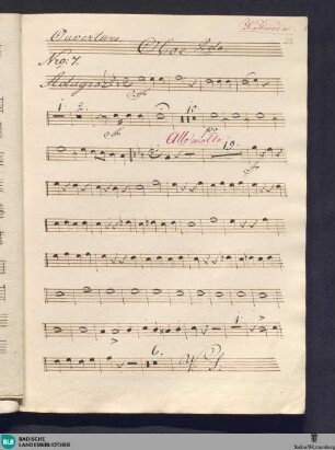 Overtures - Don Mus.Ms.S.B.3 Nr.7 : orch, timp; E|b; StrK WoO I/02