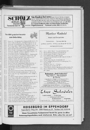 EBV gratuliert herzlich zum Geburstag