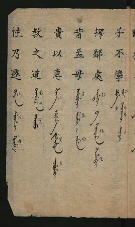 Ilan hergen nomun bithe = 三字經
