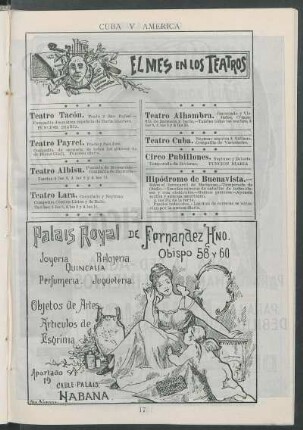 El mes en los teatros.