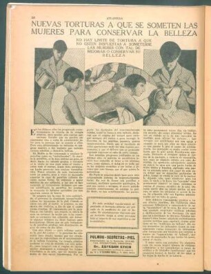 Nuevas torturas a que se someten las mujeres para conservar la belleza