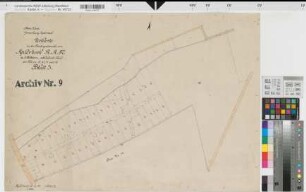 Aplerbeck (Dortmund), Rentengutsache Aplerbeck, Bl. 3 Urkarte Flur 6,10,15 u. 16