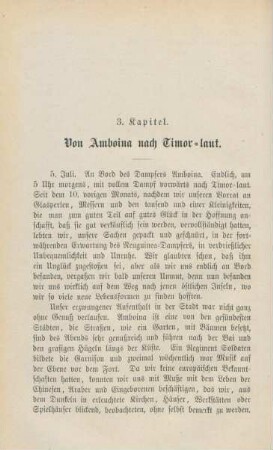 3. Kapitel. Von Amboina nach Timor-laut