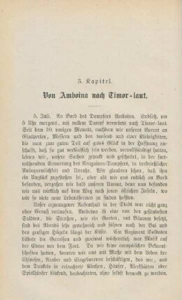 3. Kapitel. Von Amboina nach Timor-laut