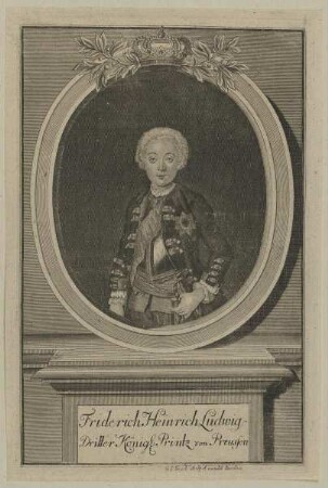Bildnis des Prinzen Friedrich Heinrich Ludwig von Brandenburg-Preußen