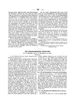 Der staatsbürgerliche Unterricht : (Fortsetzung)