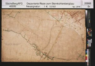 Hänichener Steinkohlenbauverein, Grubenbaue (3. Quadrant, Platte a)