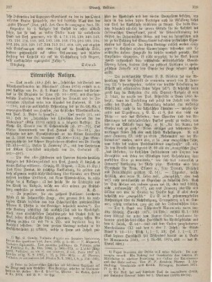 317-318 Literarische Notizen