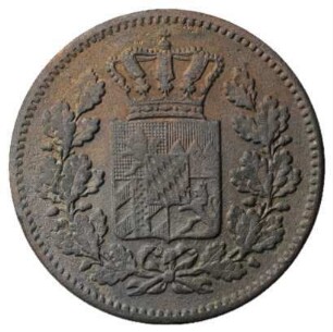 Fundmünze, 2 Pfennig, 1863