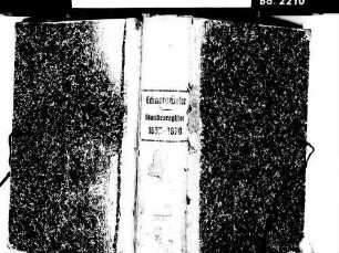 Eckartsweier, Willstätt OG; Evangelische Gemeinde: Standesbuch 1837-1870