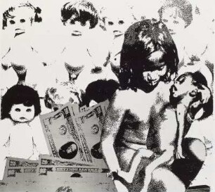 Siebdruck III (Hunger)