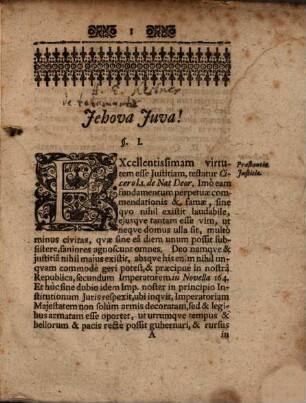 Diss. iur. de testamentis personarum illustrium