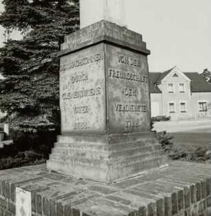 Denkmal, Halbendorf (Kreis Weißwasser)