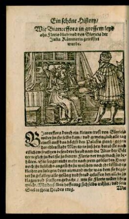 Wie Bianceffora in grossem leyt ohn Florio blieb/ ...