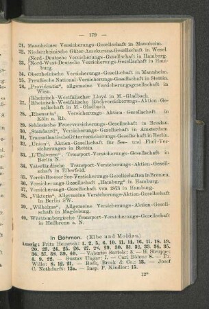 In Böhmen.