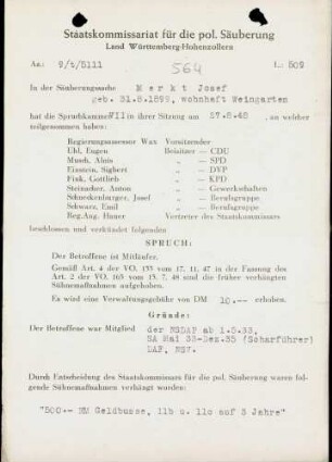 Merkt, Josef