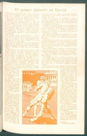 El primer japonés en Grecia