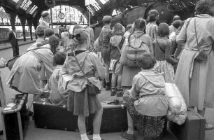 Ferienaufenthalt für Kinder in Erholungslagern der Inneren Mission.