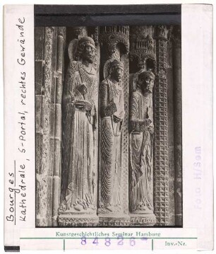 Bourges: Kathedrale Saint-Etienne, Südportal, rechtes Gewände