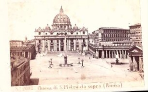 Petersdom und Petersplatz in Rom
