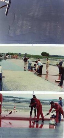 Jagsttalbrücke Widdern in km 512,700 Sanierung des Fahrbahnbelags