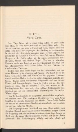 III. Teil. - Vera-Cruz.