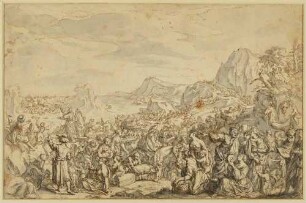 Der Zug der Israeliten durch das Rote Meer