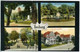Freiberg. verschiedene Ansichten