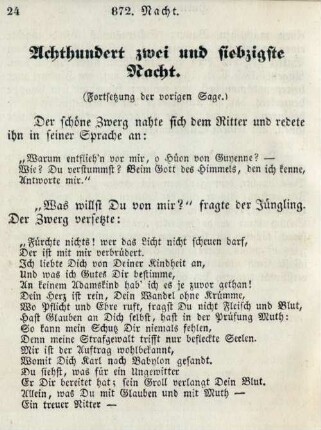 Achthundert zwei und siebzigste Nacht