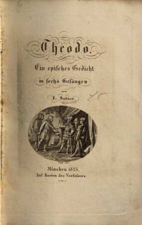 Theodo : Ein episches Gedicht in 6 Gesängen