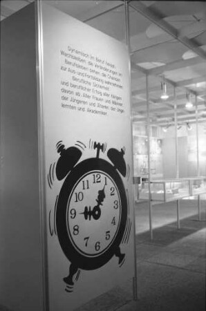 Wanderausstellung "Dynamisch im Beruf" im Landesgewerbeamt