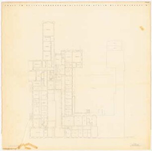 Reichsministerium für Ernährung und Landwirtschaft, Berlin-Mitte Umbau und Erweiterung: Umbau: Grundriss EG 1:100