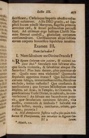 451-458, Examen III
