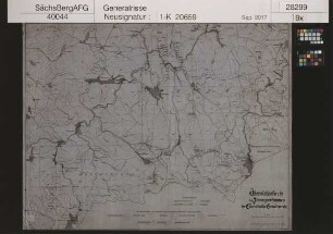 Grubenfelder des Zinnerzvorkommens im Eibenstocker Granitmassiv in der Gegend zwischen Rützengrün, Friedrichsgrün, Brunndöbra, Johanngeorgenstadt, Schwarzenberg und Hundshübel