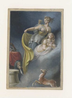 Iphigenies Rettung durch Diana