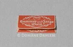 Rasierklinge "Hammer und Zange"