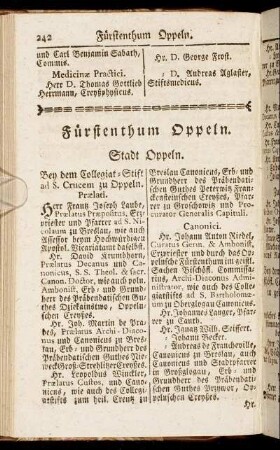Fürstenthum Oppeln.